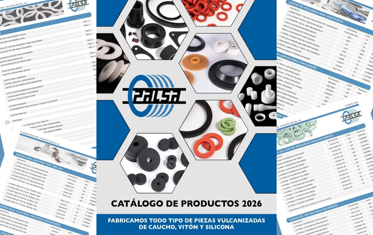 Catálogo 2026 - Industrias Cauchos Palsa